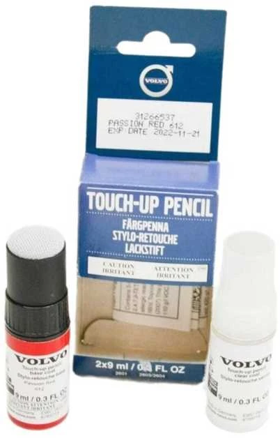 VOLVO C30 Touch-Up Passion Raudonas rašiklio rinkinys Originalus 31266537