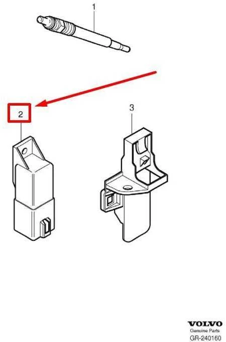 VOLVO C30 Žvakės Įkrovimo Relė 31342686 NAUJA ORIGINALI
