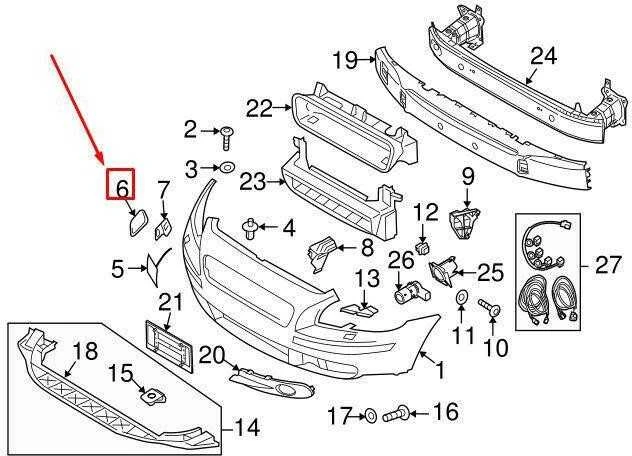 VOLVO C70 MK2 Prefacelift HEADLIGHT WASHER COVER COVER RIGHT 39870636 GENUINE