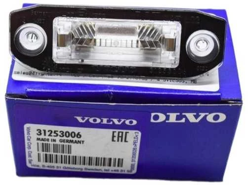 VOLVO C70 S40 S60 S80 V50 V60 V70 (2003-2018 m.) Originalus valstybinio numerio ženklo žibintas 31253006