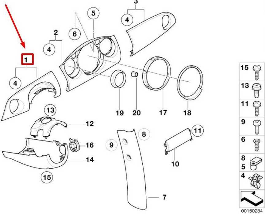 Volvo OEM MINI CABRIO R52 KAIRĖS PUSĖS PRIEKINIS APDAILOS MEDIS LHD 51459141861 NAUJAS