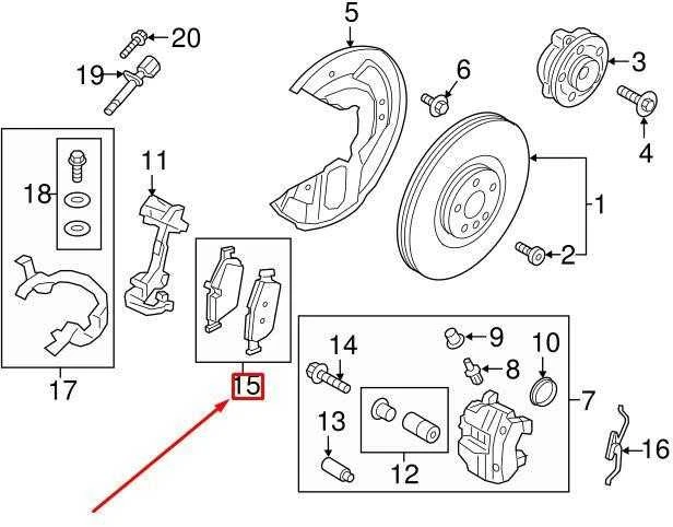 VOLVO priekinių diskinių stabdžių trinkelių rinkinys Originalus 31658359