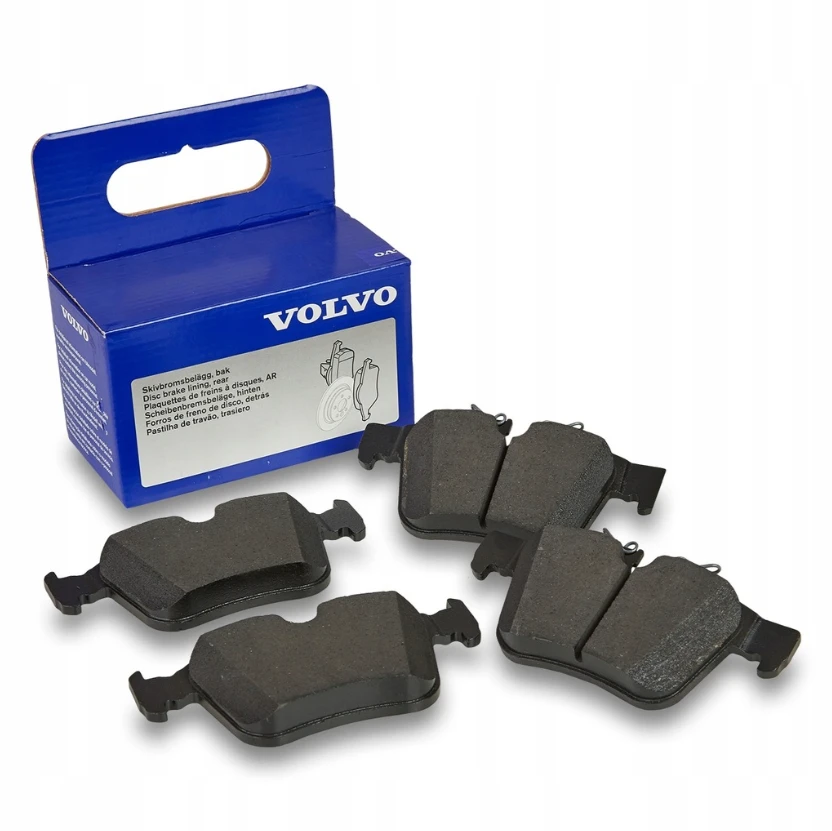 VOLVO priekinių diskinių stabdžių trinkelių rinkinys Originalus 31658359