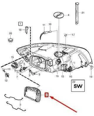 VOLVO S40 MK2 Dešinės priekinės žibinto galinis dangtelis 30796944 NAUJAS ORIGINALUS