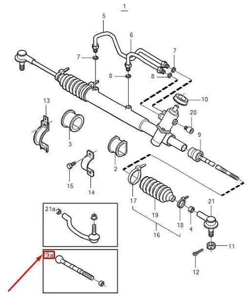 Volvo S40 V40 2001 2002 2003 2004 Febi vairo traukas 274224