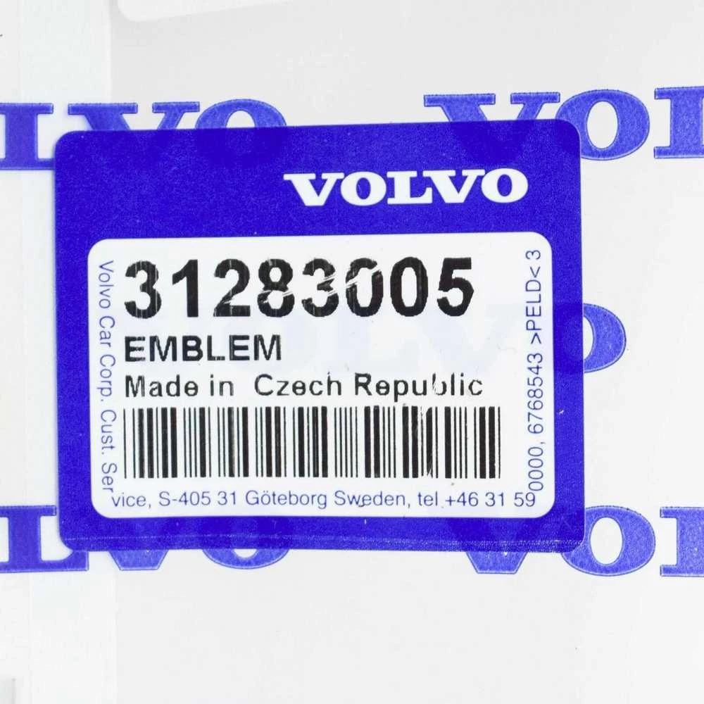 VOLVO S60 MK1 Galinės durelės Volvo emblema 31283005 NAUJA ORIGINALI