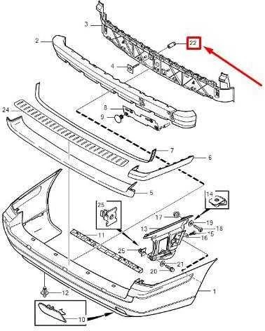 VOLVO S60 MK1 galinio bamperio detalių fiksavimo veržlė originali 985976