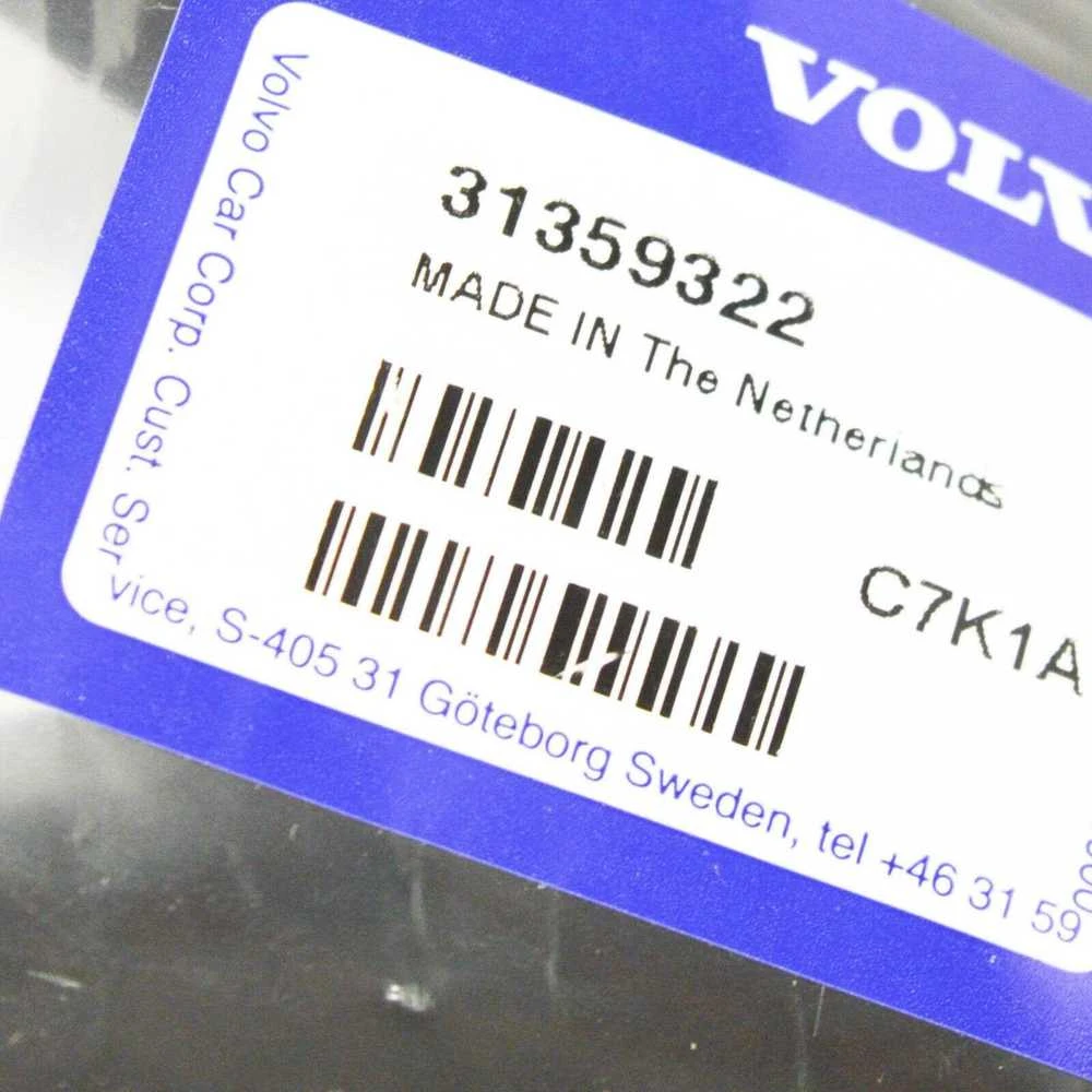 VOLVO S60 MK2 Galinis traukiamojo kablio bamperio dangtis 31359322 NAUJAS ORIGINALUS
