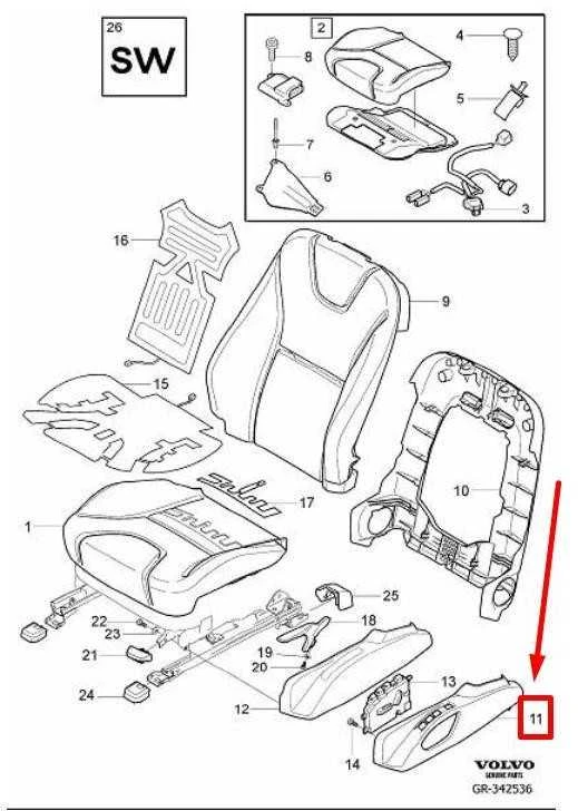 VOLVO S60 MK2 Priekinės Dešinės Sėdynės Apdailos Dangtis 39810571 NAUJAS ORIGINALUS