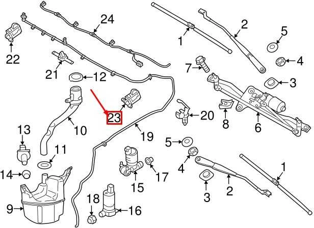VOLVO S60 MK2 priekinis kairysis plovimo antgalis Originalus 31378704