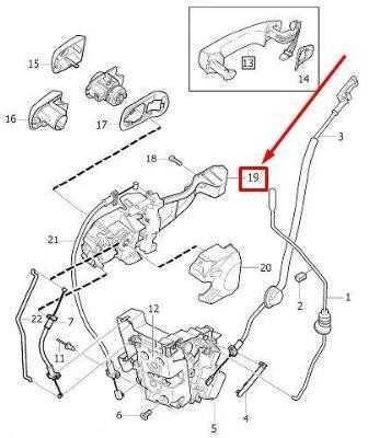 VOLVO S60 MK2 priekinių dešiniųjų durų išorinės rankenos laikiklis Originalus 31440084