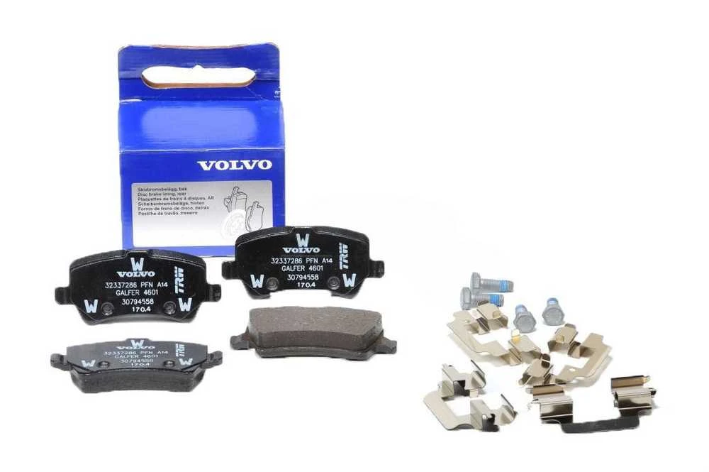 Volvo S60 S80 V60 XC60 Galiniai stabdžių kaladėlių rinkinys Originalus 32300257