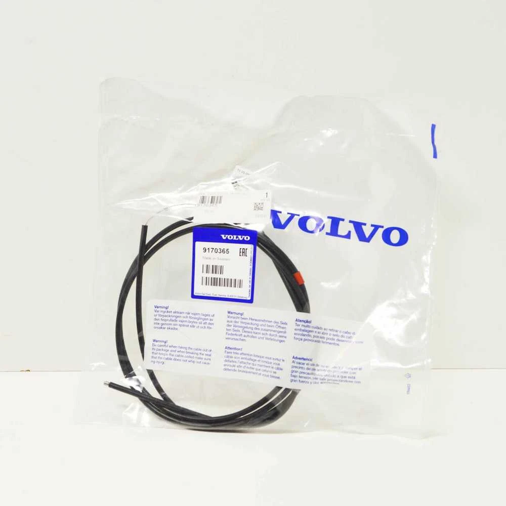 "Volvo S60 V70 XC70 2001-2009" variklio dangčio atleidimo trosas originalus 9170365