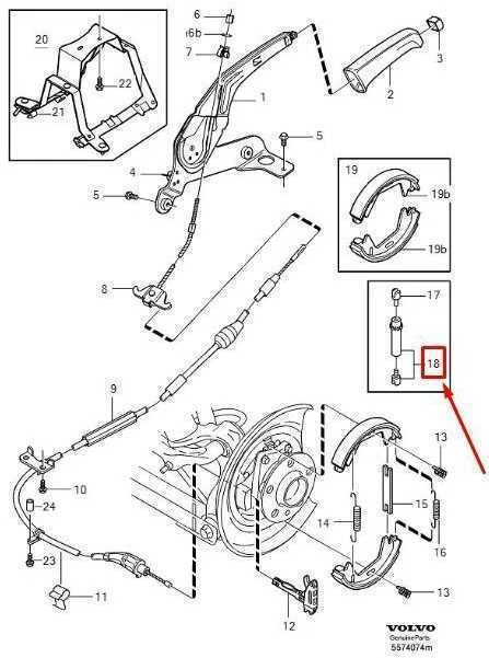 VOLVO S80 MK1 stovėjimo stabdžio reguliatoriaus jungtis 30793437 NAUJAS GENUINALUS