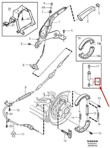 VOLVO S80 MK1 stovėjimo stabdžio reguliatoriaus jungtis 30793437 NAUJAS GENUINALUS
