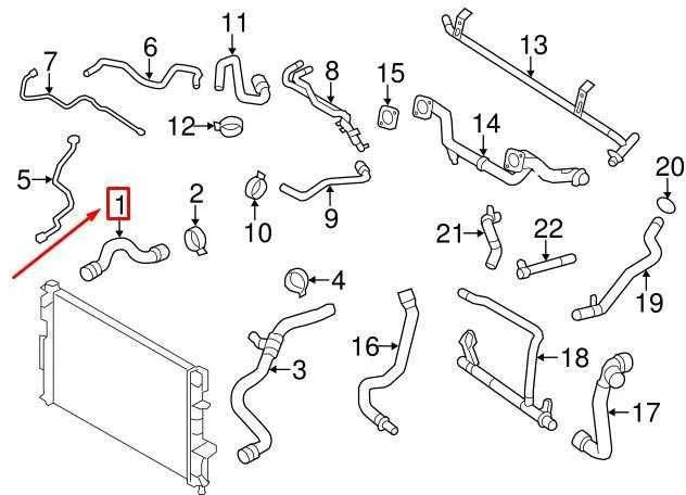 VOLVO S80 MK2 Variklio Aušinimo Viršutinė Žarna 31293622 NAUJA ORIGINALI