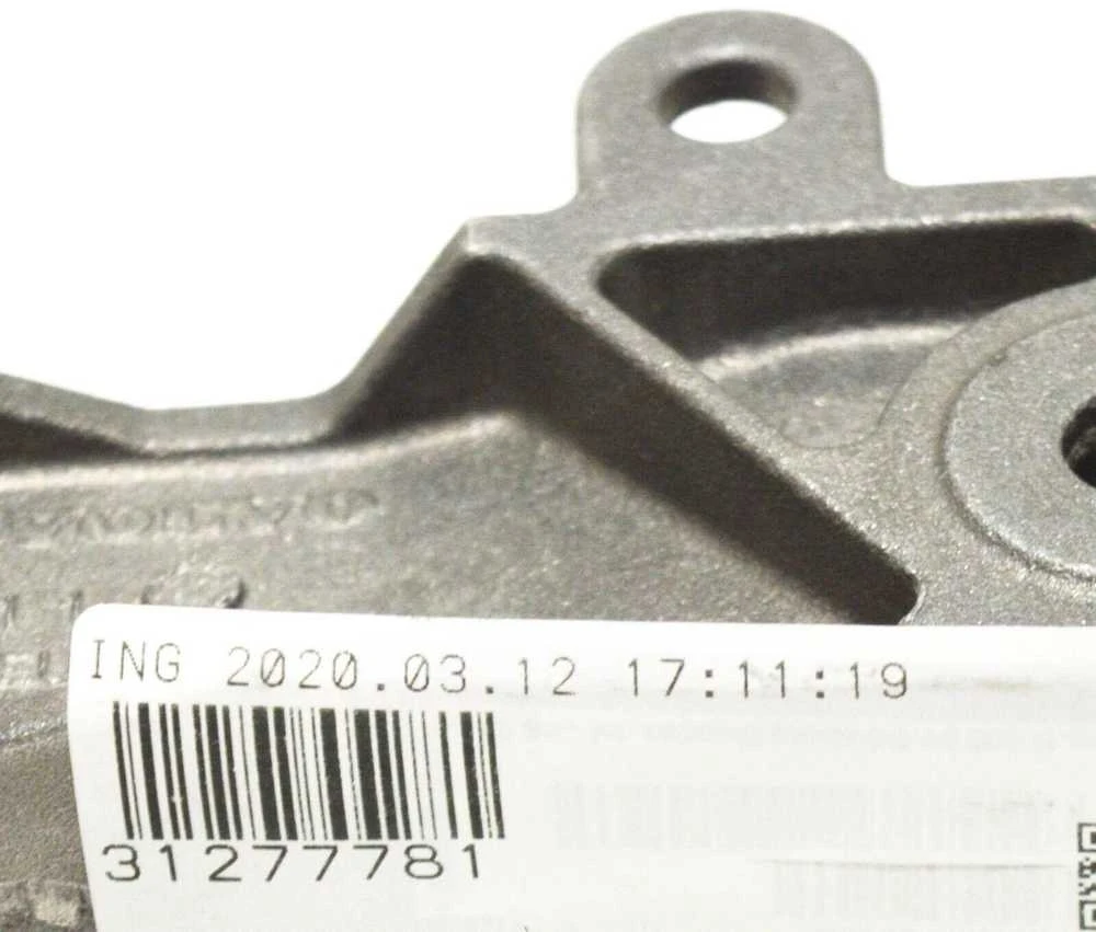 VOLVO S80 MK2 variklio sukimo momento kronšteinas Originalus 31277781