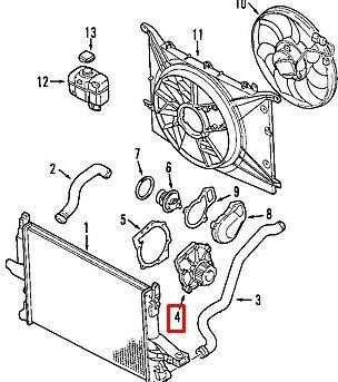 Volvo S80 S80 V70 XC60 XC70 XC90 Variklio Vandens Siurblys Originalus Naujas 31219000