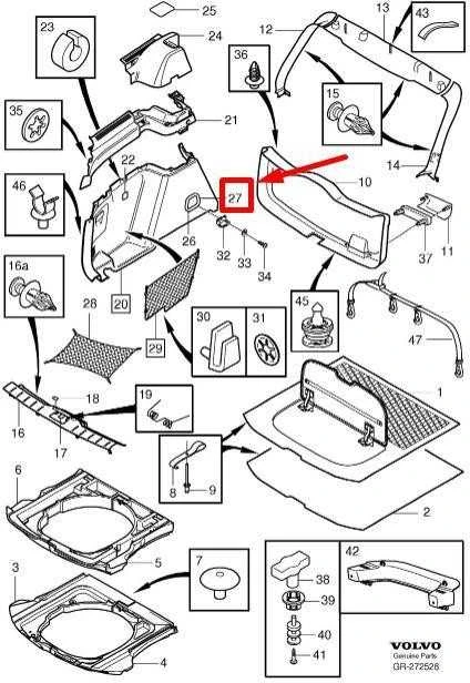 VOLVO S90 MK2 vidinio ketvirčio panelės apdaila originali 39972709