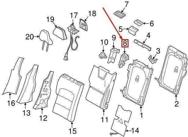 VOLVO V60 galinės dešinės sėdynės išorinio užrakto mazgas Originalus 39852162