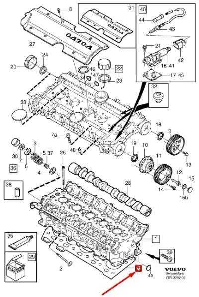 VOLVO V70 MK1 Variklio Cilindro Galvutės Tarpinė 3531017 NAUJA ORIGINALI