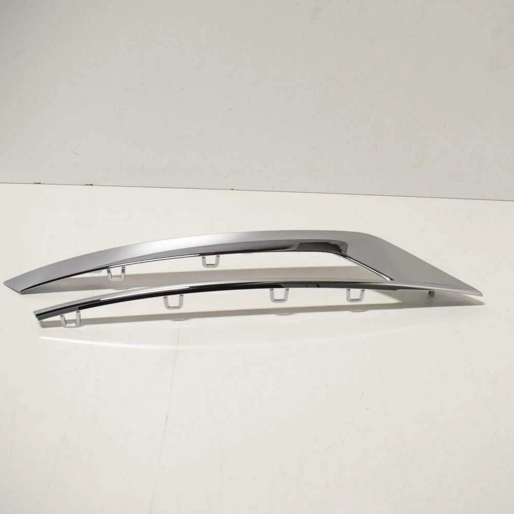 VOLVO V90 MK2 Priekinis Bamperis Kairysis Apdailos Chromo Juostelė 31425448 NAUJA ORIGINALI