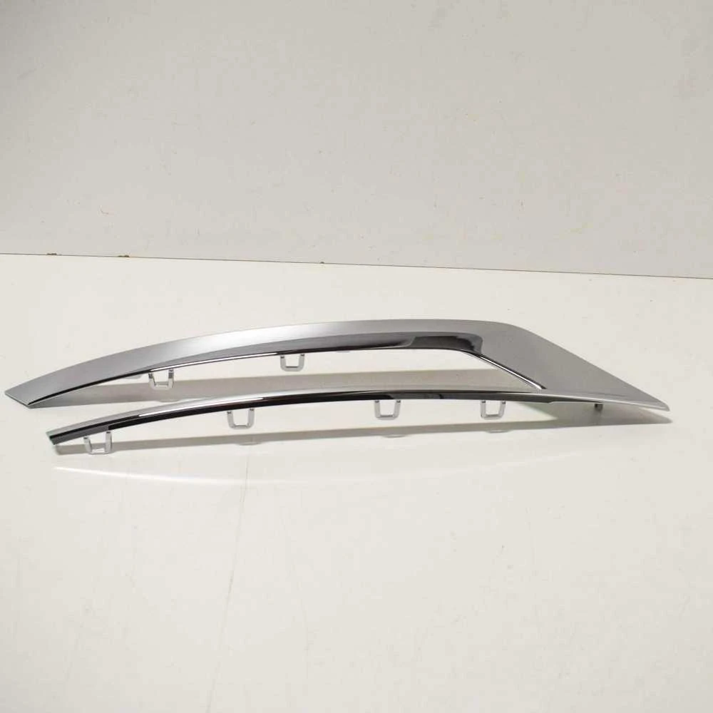 VOLVO V90 MK2 Priekinis Bamperis Kairysis Apdailos Chromo Juostelė 31425448 NAUJA ORIGINALI