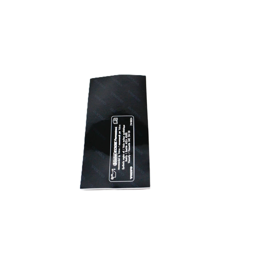 VOLVO Variklio Informacijos Etiketė S60 S80 V60 XC60 Originalus 31416624