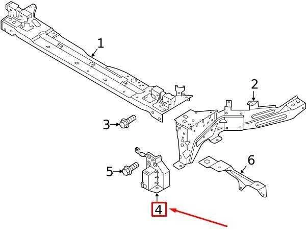 VOLVO XC40 Priekinės Sekcijos Dešinė Laikiklis 31469371 NAUJAS ORIGINALUS