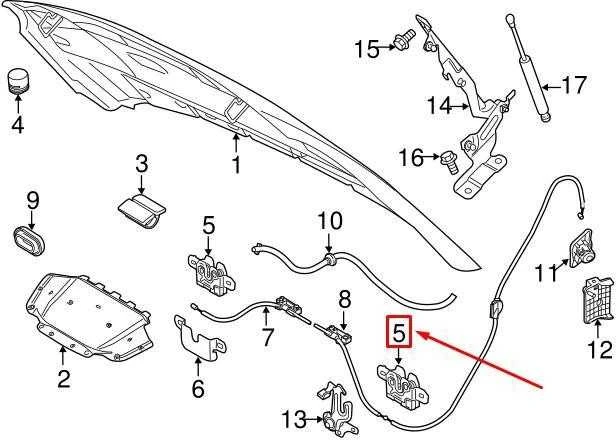VOLVO XC60 MK1 Dešinės Pusės Gaubto Užraktas 31425844 NAUJAS ORIGINALUS