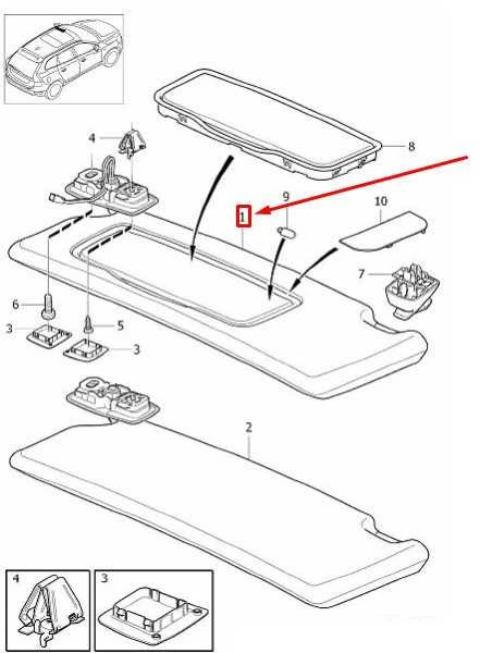 VOLVO XC60 MK1 kairysis šoninis skydelis nuo saulės originalus 39824054