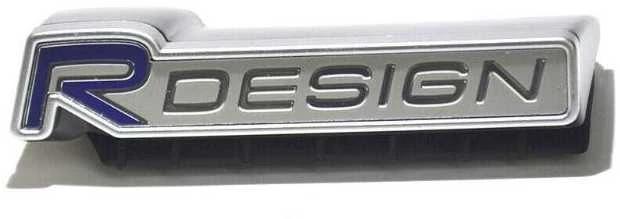 VOLVO XC60 MK1 Priekinis Radiatoriaus Grotelės R-Design Emblema 31284339 NAUJA ORIGINALI