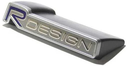 VOLVO XC60 MK1 Priekinis Radiatoriaus Grotelės R-Design Emblema 31284339 NAUJA ORIGINALI