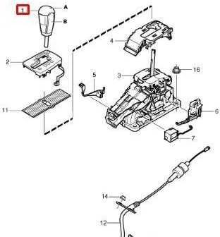 VOLVO XC70 MK2 R Design pavarų perjungimo svirtis smėlio spalvos 31259373 NAUJA ORIGINALI