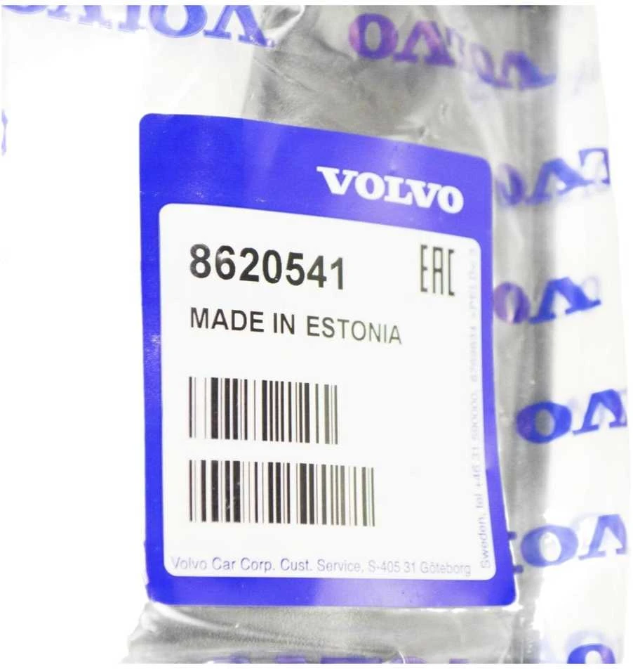 VOLVO XC90 MK1 Priekinis Kairysis Stogo Bėgio Juodas Galinis Dangtelis 8620541 NAUJAS ORIGINALUS