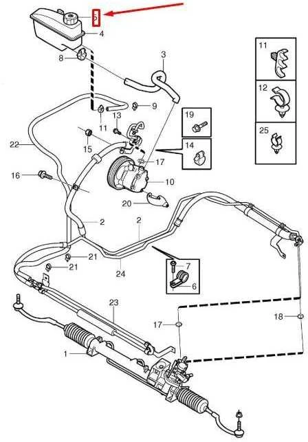VOLVO XC90 MK1 vairo stiprintuvo rezervuaro dangtelis 30741484 NEW GENUINE