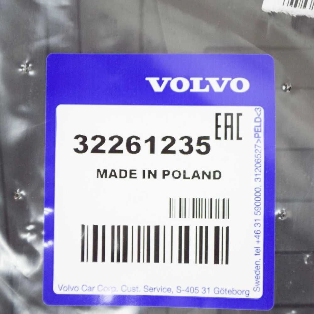 VOLVO XC90 MK2 Gumos kilimėlių rinkinys LHD 39828620 32261235 NAUJAS ORIGINALUS