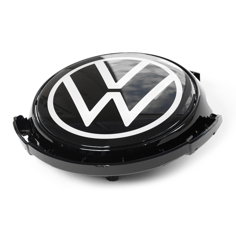 VW Emblema Balta Juoda VAG ID7 ED2 ED5 Originalus 14A853600AWA