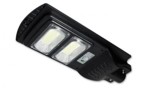 100W 6000K LED gatvės šviestuvas su saulės baterija IP65