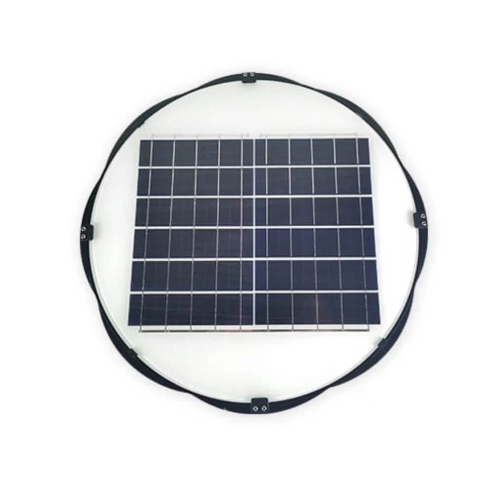 150W Gatvės šviestuvas su saulės baterija ir judesio davikliu IP65 5000K