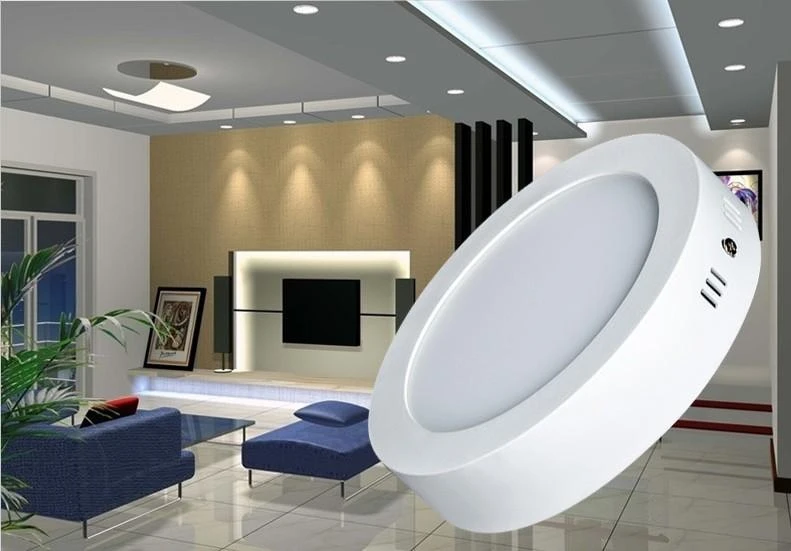 18W 3000K LED Panelė Apvali (Šilta Balta)