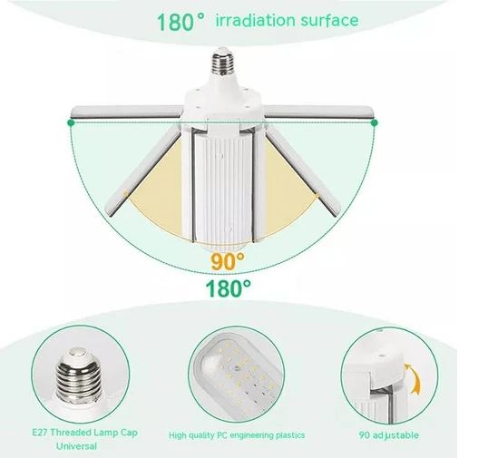 20W E27 Pilno spektro LED lempa