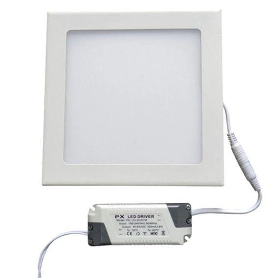 24W 3000K LED panelė kvadratinė šilta balta šviesa