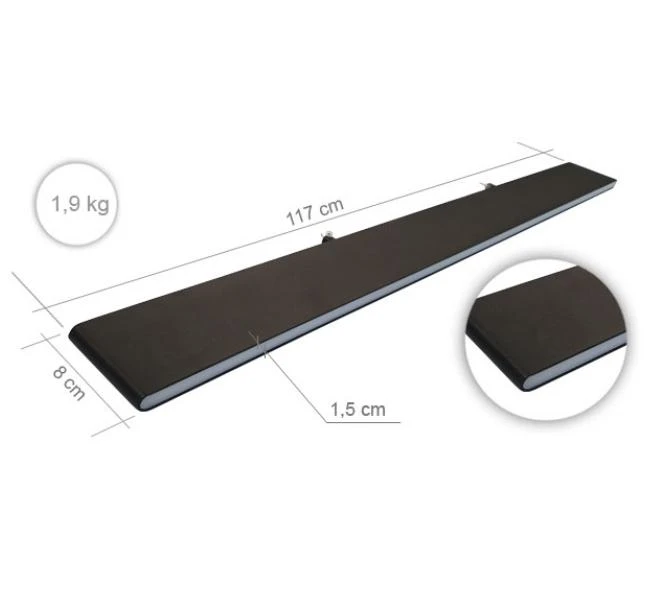 30W 3000K LED šviestuvas Juodas (šilta balta)