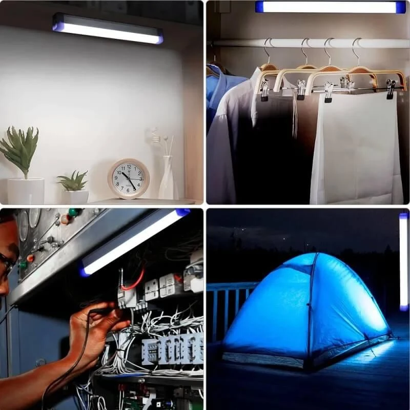 32cm USB Įkraunamas šviestuvas su magnetiniu tvirtinimu