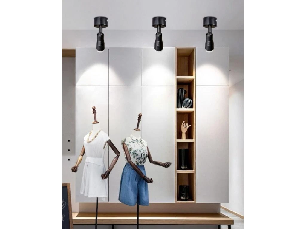 3W 4000K LED akcentinis šviestuvas baltas