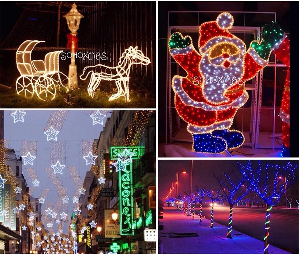 5m LED juostos komplektas 10 efektų