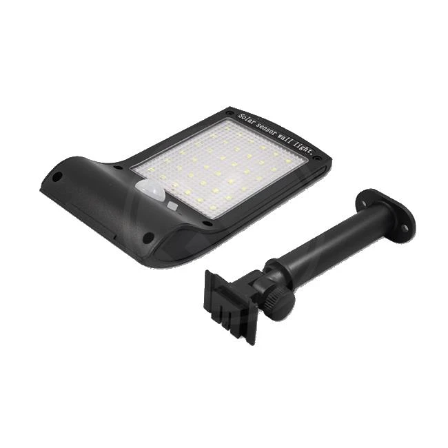 5W 6000K LED šviestuvas su saulės baterija ir judesio davikliu IP65