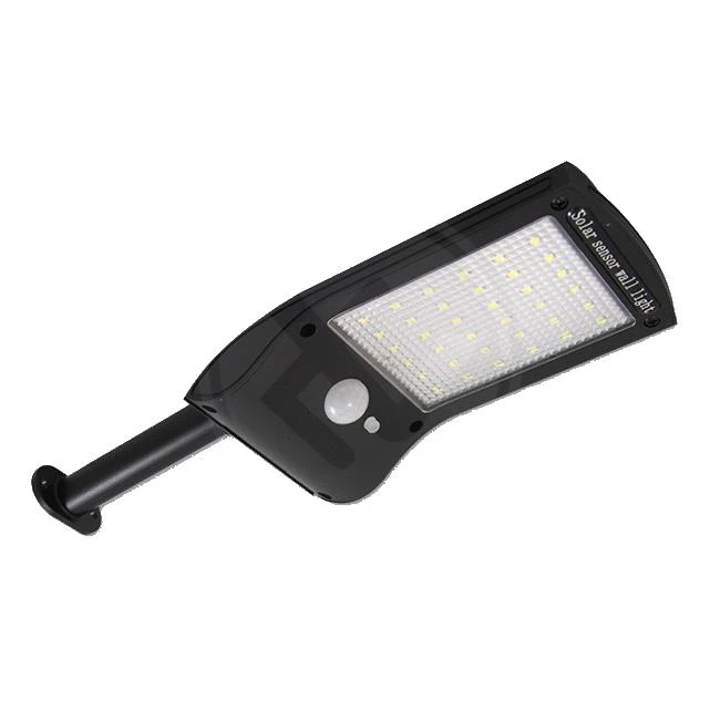 5W 6000K LED šviestuvas su saulės baterija ir judesio davikliu IP65