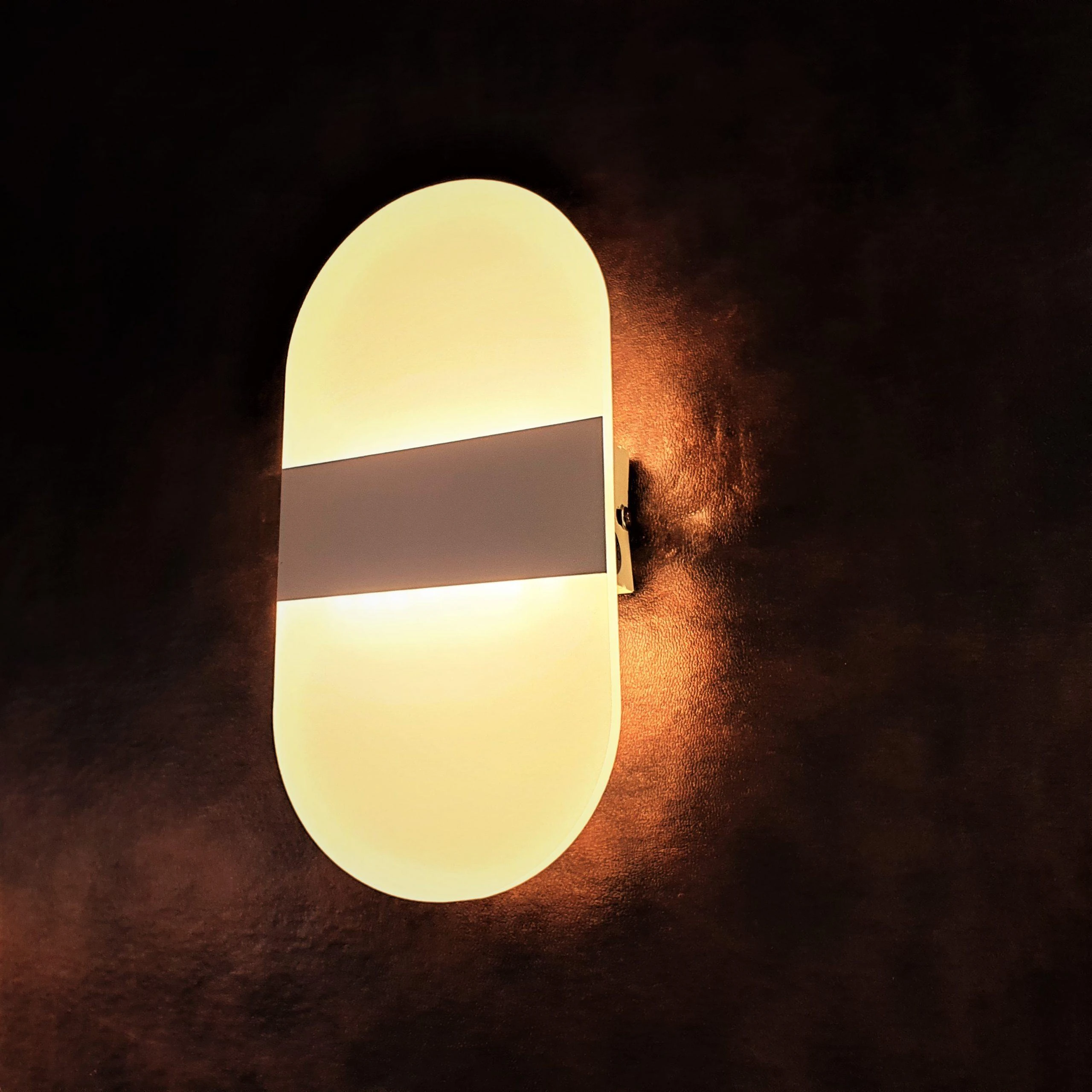 6W 3000K LED Sieninis Šviestuvas Šilta Balta Šviesa